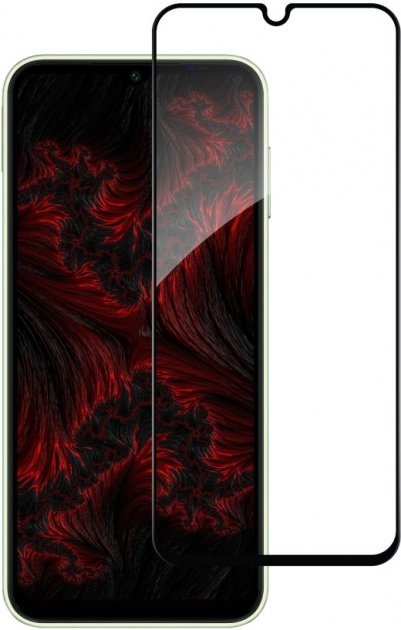 Защитное стекло Intaleo Full Glue (черное) (1283126559778) для Samsung A14 (A146) - samsungshop.com.ua