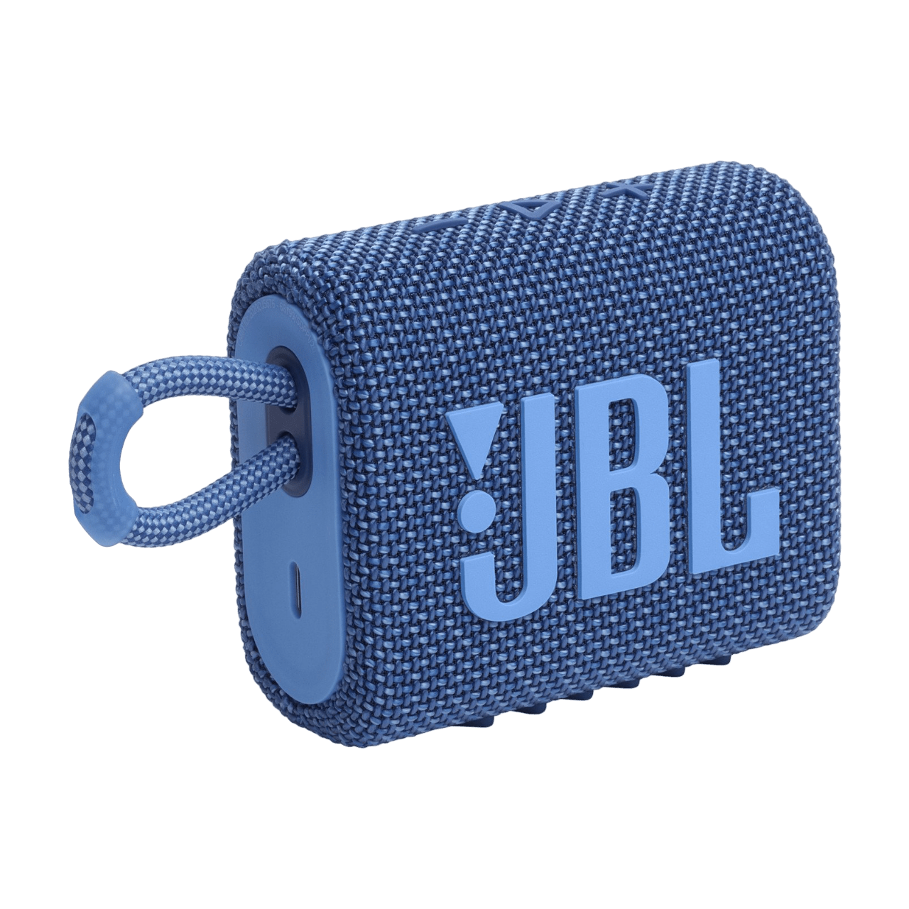 Акустична система JBL Go 3 Eco Blue (JBLGO3ECOBLU) - фото 1 - samsungshop.com.ua