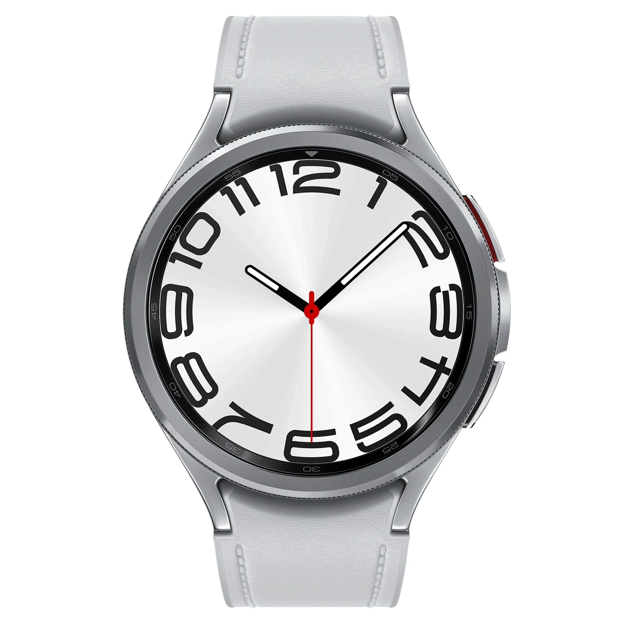 Смарт-годинник Samsung Galaxy Watch 6 Classic 47mm (SM-R960NZSASEK) Silver - фото 1 - samsungshop.com.ua