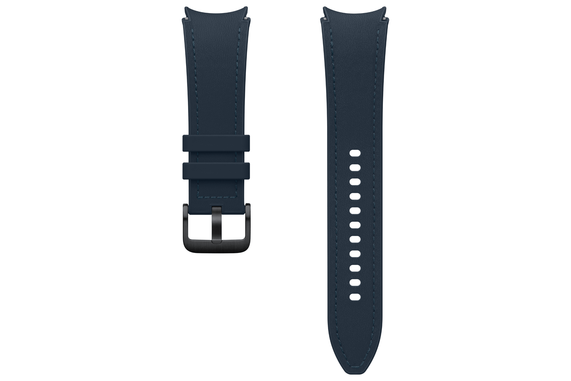 Ремінець Samsung Hybrid Leather Band (M/L) Indigo (ET-SHR96LNEGEU) для Samsung Galaxy Watch6 - samsungshop.com.ua