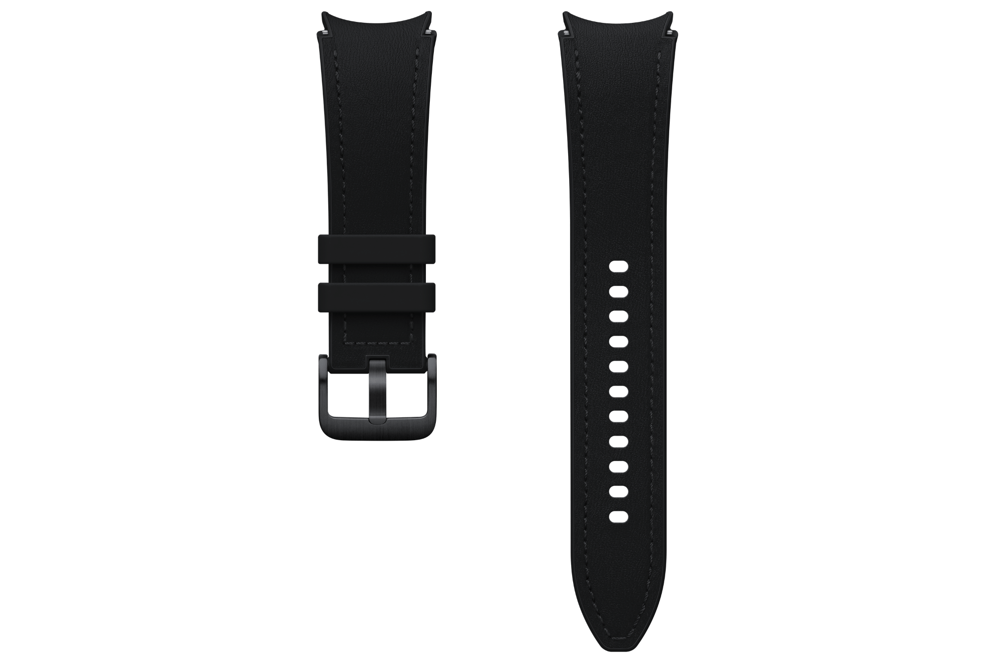 Ремешок Samsung Hybrid Leather Band (M/L) Black (ET-SHR96LBEGEU) до Samsung Galaxy Watch6 - samsungshop.com.ua