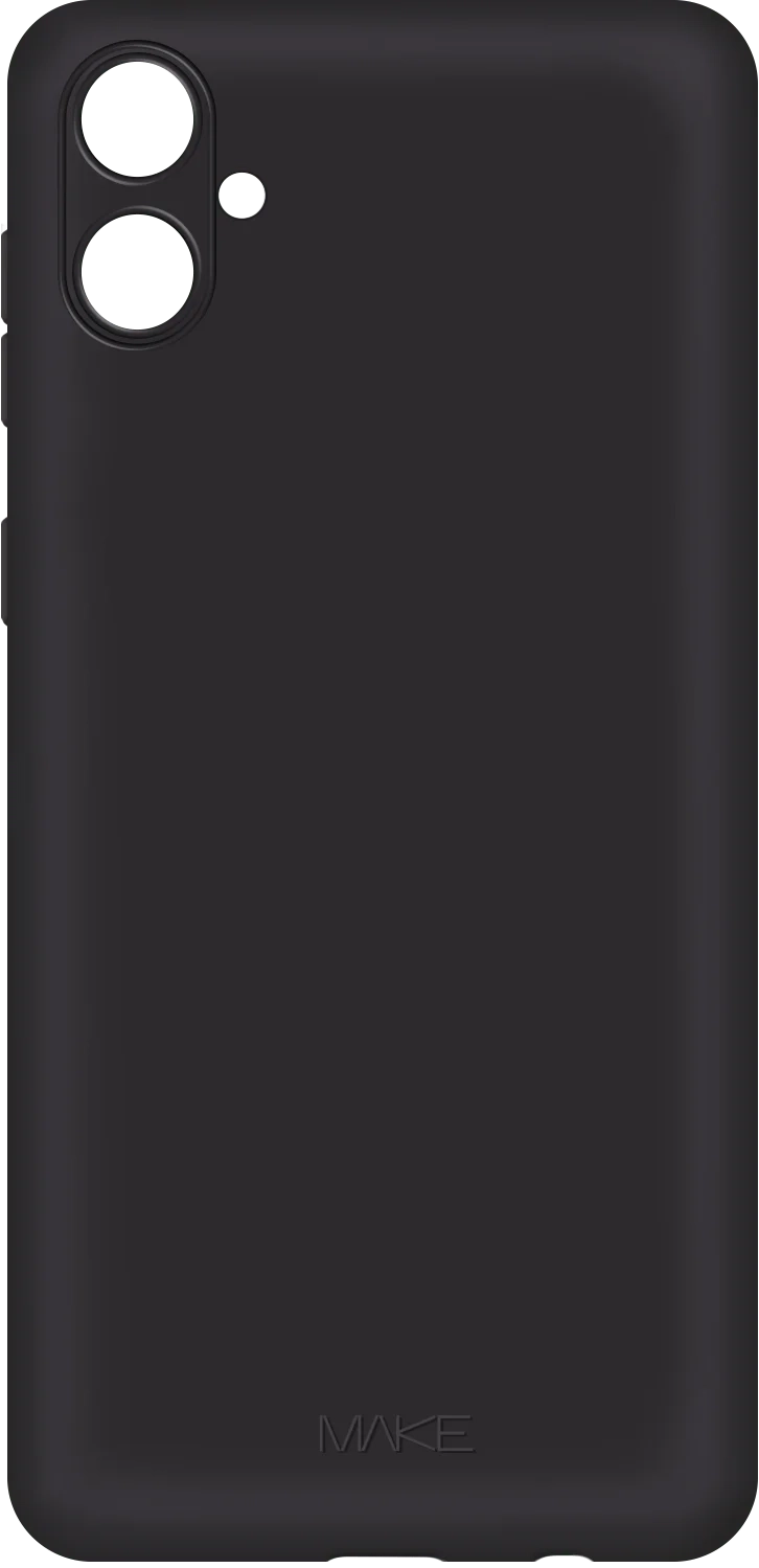 Чохол для Samsung A05 (A055) Skin Black (MCS-SA05BK) MAKE - Фото 1