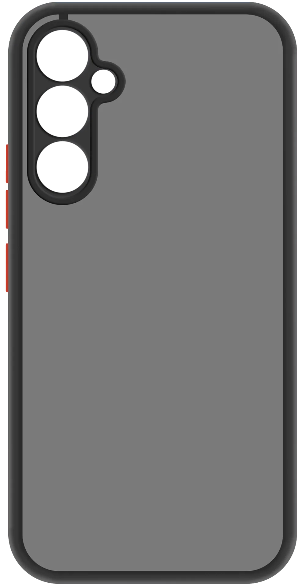 Чохол для Samsung S23 FE (S711) Frame (Matte PC+TPU) Black (MCF-SS23FEBK) MAKE - Фото 1