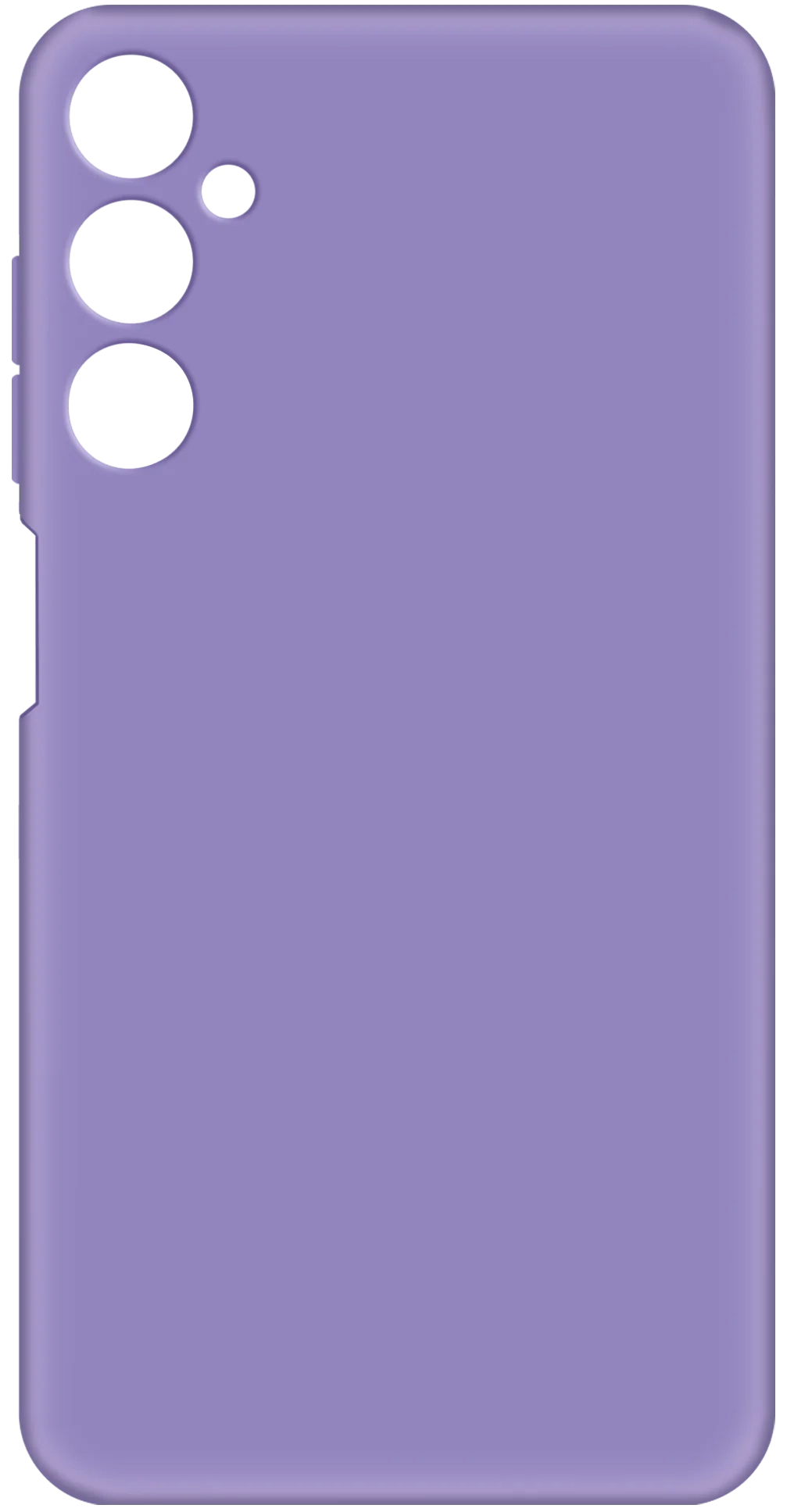 Чохол для Samsung A05s (A057) Silicone Violet (MCL-SA05SVI) MAKE - Фото 1