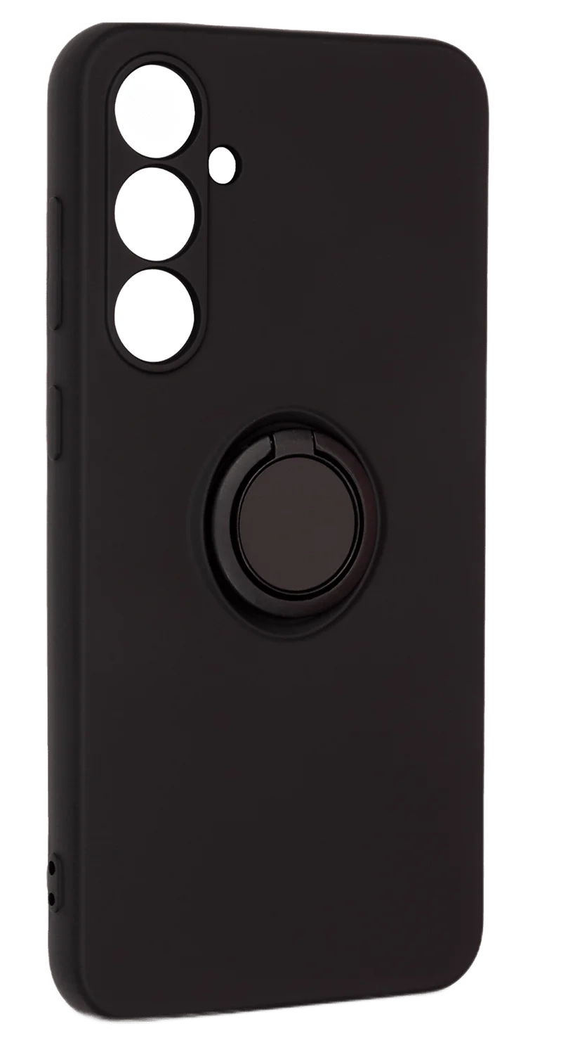 Чехол для Samsung S23 FE (S711) Icon Ring Black (ARM72788) Armorstandart - Фото 1