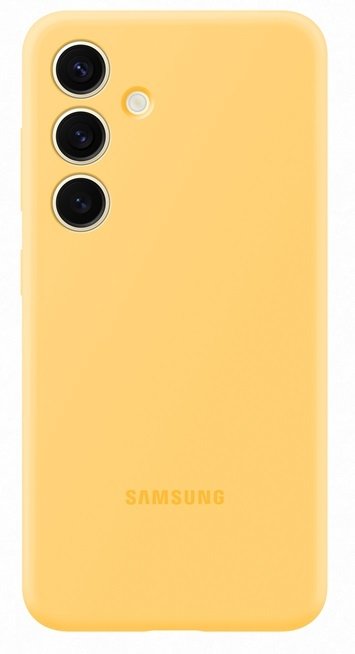 Чохол для Samsung S24 (S921) Silicone Case Yellow (EF-PS921TYEGWW) Samsung - фото 1 - samsungshop.com.ua