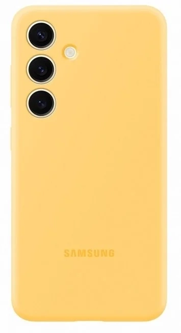 Чохол для Samsung S24 (S921) Silicone Case Yellow (EF-PS921TYEGWW) Samsung - Фото 1