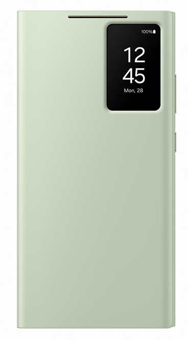 Чехол для Samsung S24 Ultra (S928) Smart View Wallet Case Light Green (EF-ZS928CGEGWW) Samsung - фото 1 - samsungshop.com.ua