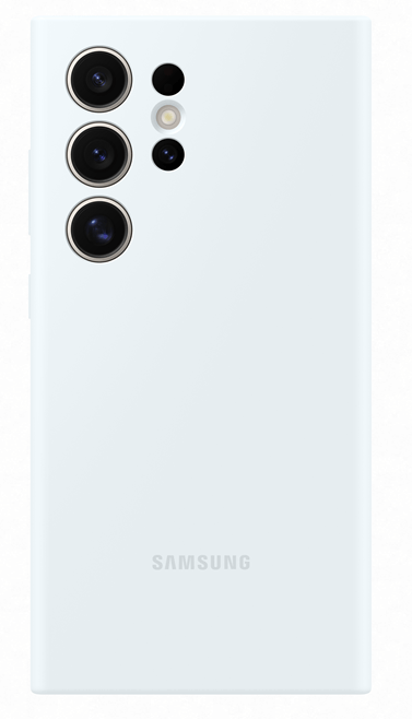 Чохол для Samsung S24 Ultra (S928) Silicone Case White (EF-PS928TWEGWW) Samsung - фото 1 - samsungshop.com.ua