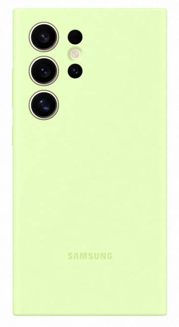 Чехол для Samsung S24 Ultra (S928) Silicone Case Light Green (EF-PS928TGEGWW) Samsung - фото 1 - samsungshop.com.ua