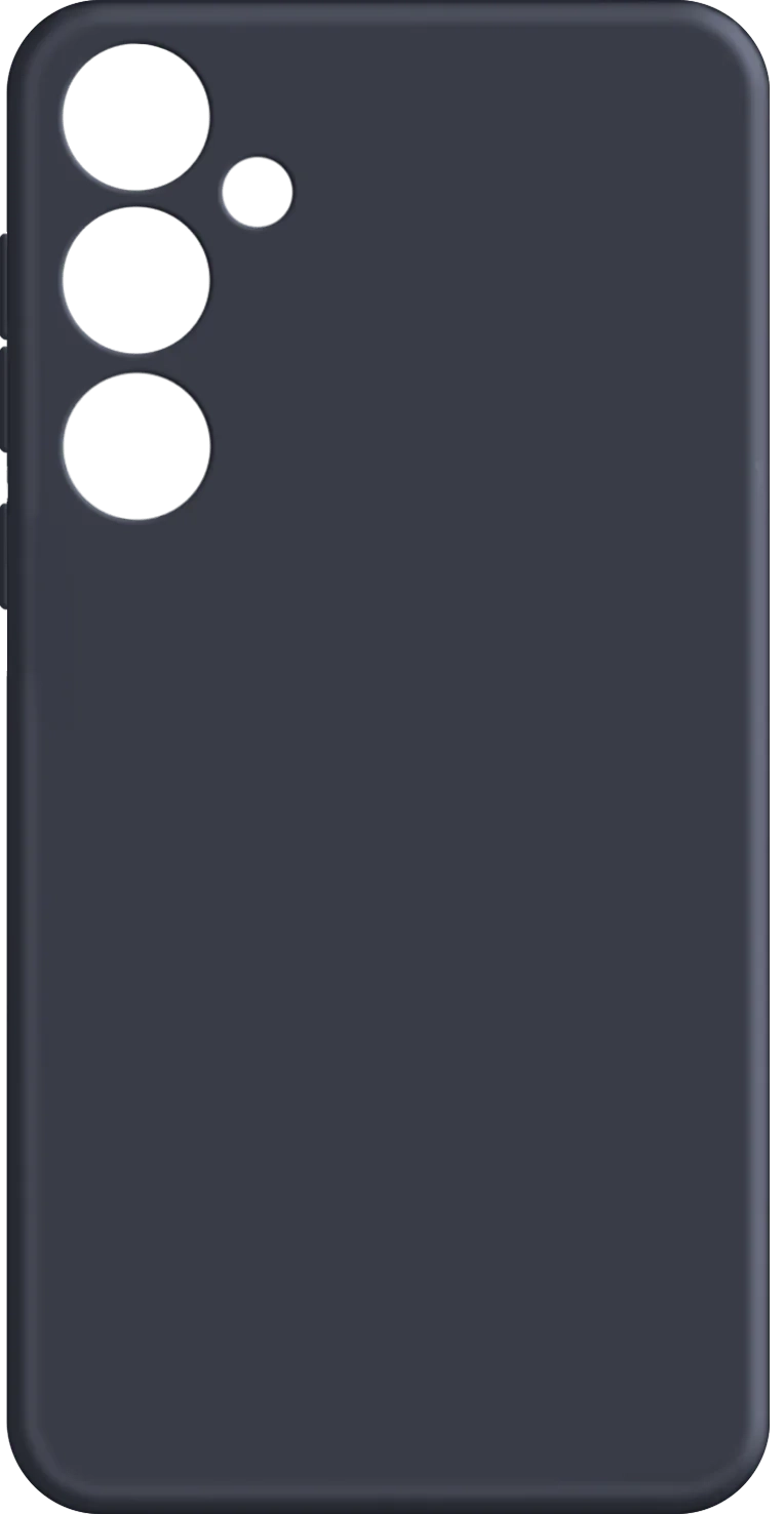 Чохол для Samsung S24+ (S926) Silicone Black (MCL-SS24PBK) MAKE - Фото 1