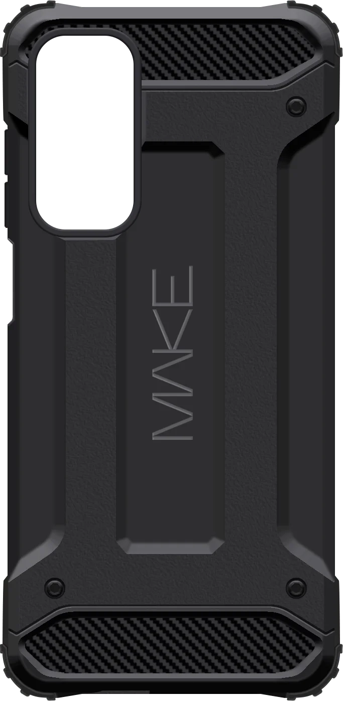Чохол для Samsung A25 (A256) Panzer Black (MCN-SA25) MAKE - Фото 1