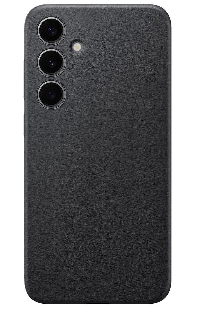 Чохол для Samsung S24 (S921) Vegan Leather Case Black (GP-FPS921HCABW) Samsung - фото 1 - samsungshop.com.ua