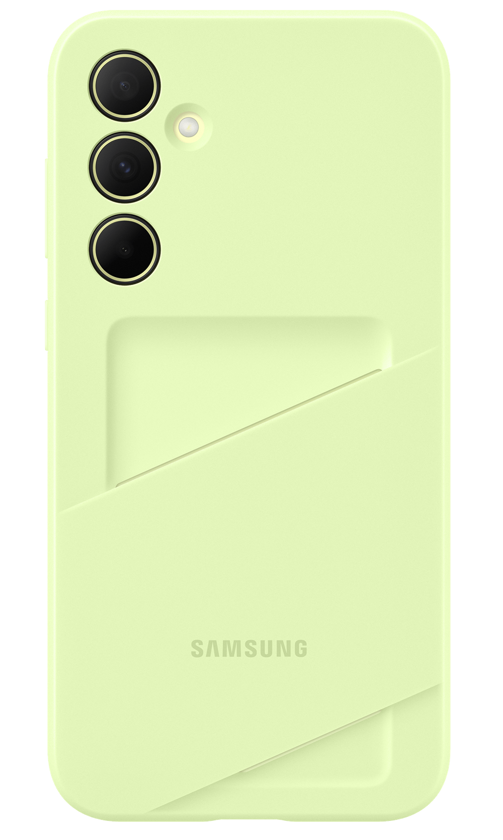 Чохол для Samsung A35 (A356) Card Slot Case Lime (EF-OA356TMEGWW) Samsung - фото 1 - samsungshop.com.ua