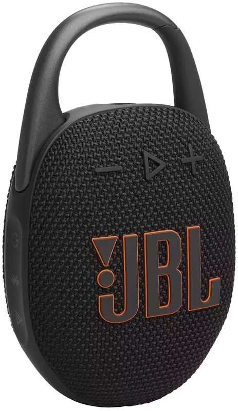 Портативна акустика JBL Clip 5 Black (JBLCLIP5BLK) - фото 1 - samsungshop.com.ua