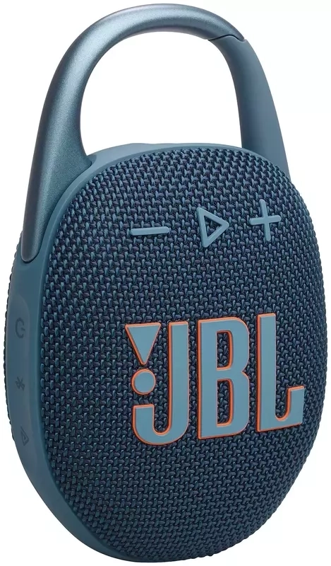 Портативна акустика JBL Clip 5 Blue (JBLCLIP5BLU) - фото 1 - samsungshop.com.ua