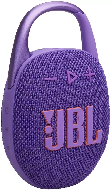 Портативная акустика JBL Clip 5 Purple (JBLCLIP5PUR) - фото 1 - samsungshop.com.ua