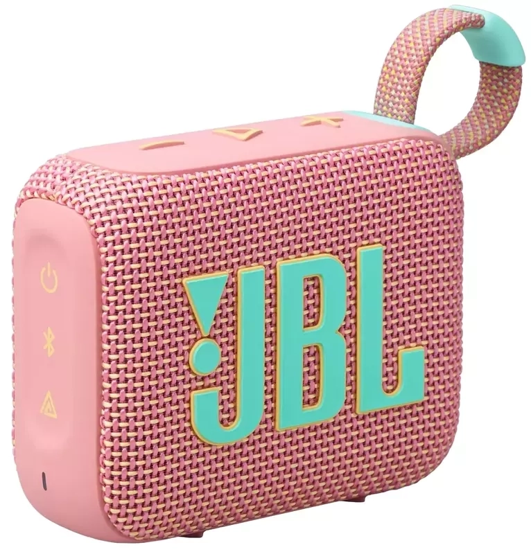 Акустична система JBL Go 4 Pink (JBLGO4PINK) - фото 1 - samsungshop.com.ua