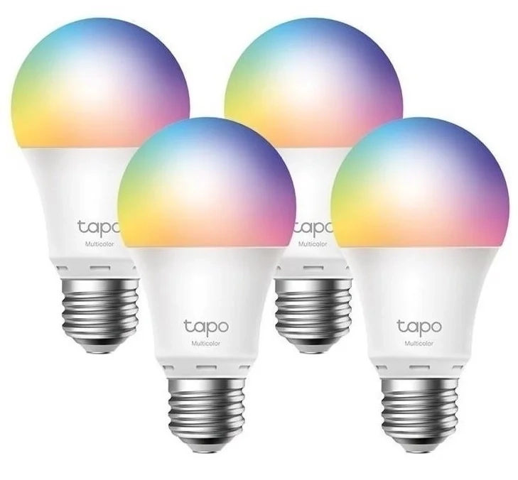 Умная многоцветная Wi-Fi лампа TP-Link Tapo L530E(4-Pack) - фото 1 - samsungshop.com.ua