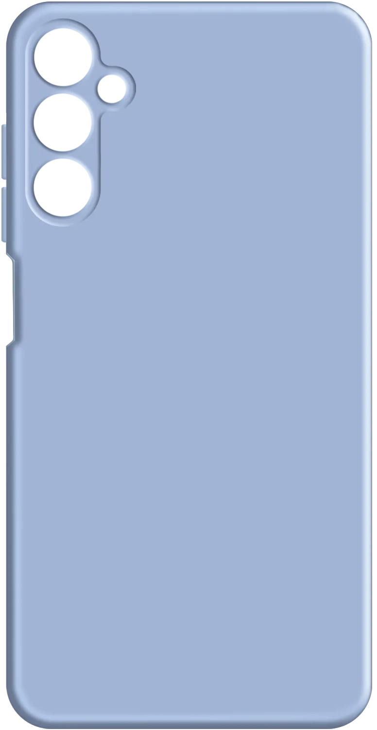 Чехол для Samsung M15(М156) Silicone Blue (MCL-SM15BL) MakeFuture - фото 1 - samsungshop.com.ua