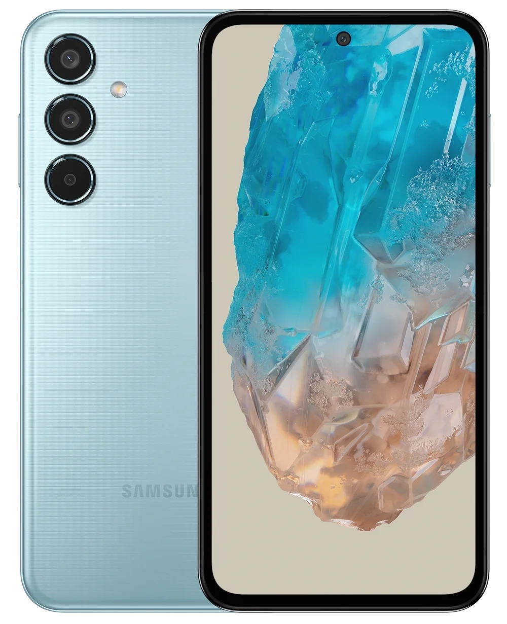 Смартфон Samsung Galaxy M35 5G SM-M356 128Gb Light Blue: купить по выгодной  цене | Фирменный интернет-магазин Samsung