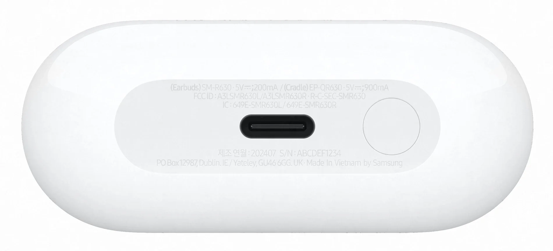 Беспроводные наушники Samsung Galaxy Buds 3 Pro SM-R630 White (SM