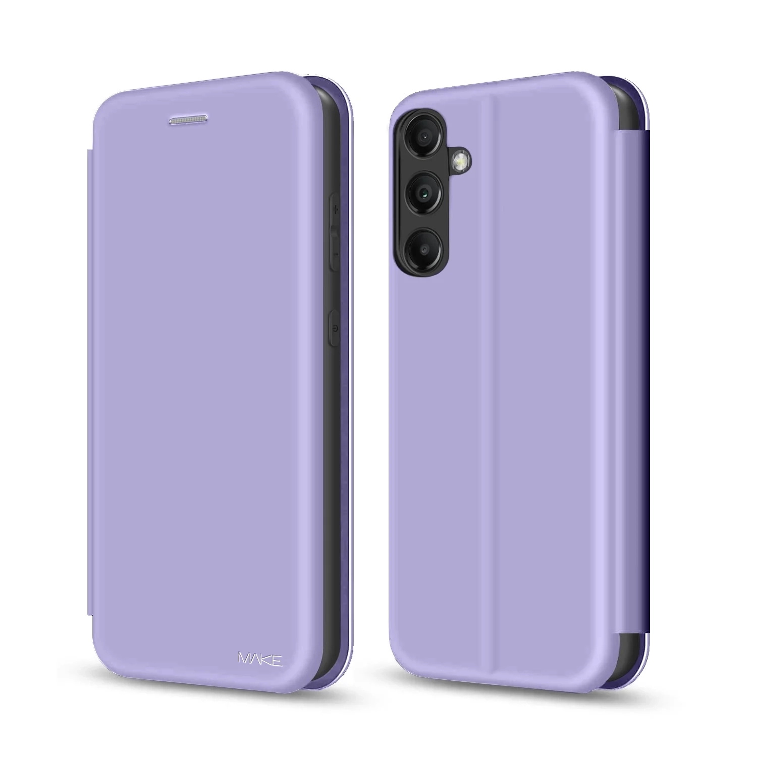 Чехол для Samsung A35 (A356) Flip Lilac (MCP-SA35LC) MAKE - Фото 1