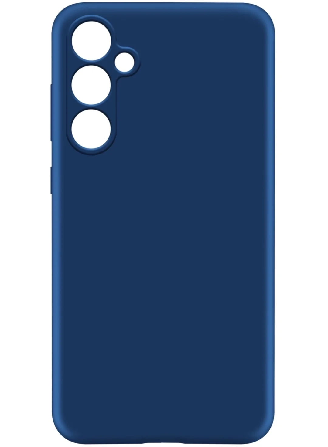 Чехол для Samsung A35 (A356) Silicone Navy (MCL-SA35NB) MAKE - Фото 1