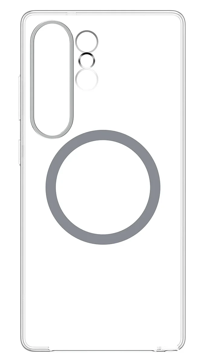 Чехол для Samsung S25 Ultra (S938) Symmetry Magnet Case Transparency (GP-FPS938SAATW) Samsung - Фото 1