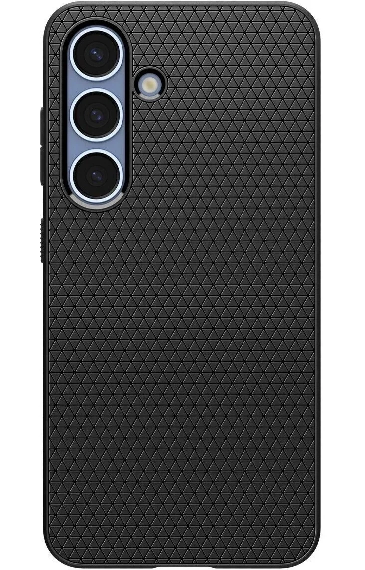 Чохол для Samsung S25+ (S936) Liquid Air Matte Black (ACS08979) Spigen - Фото 1