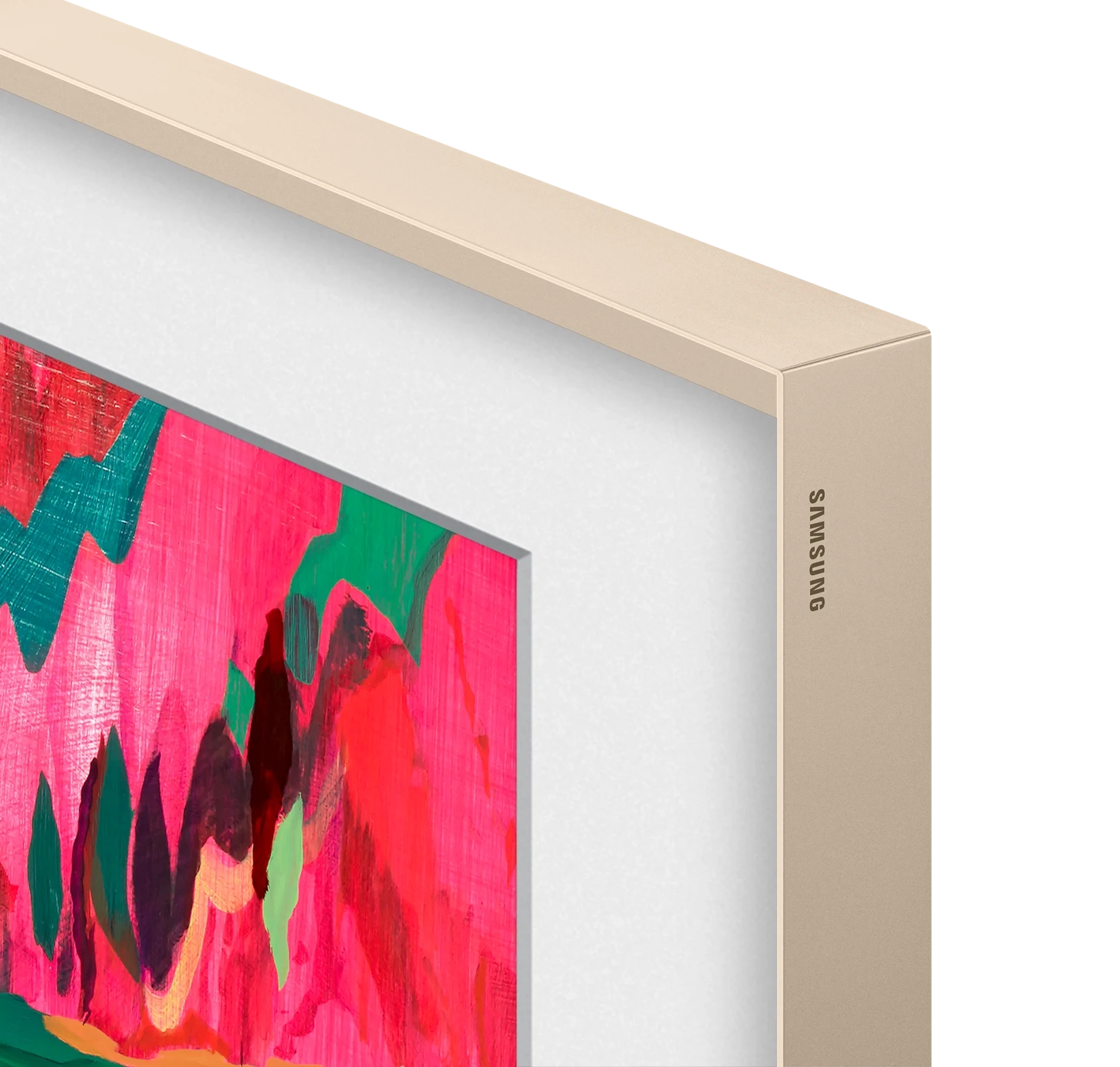 ТВ рамка 2025 Samsung VG-SCFF75SGMRU Sand Gold (об'ємна) - Фото 1