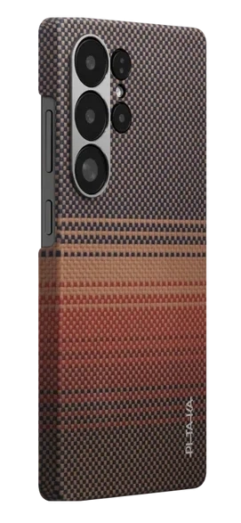 Чехол для Samsung S25 Ultra (S938) Tactile Woven Case Sunset (KS2503U) Pitaka - Фото 1