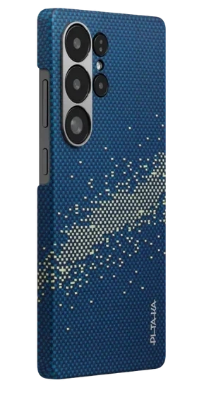 Чохол для Samsung S25 Ultra (S938) Tactile Woven Case StarPeak Milky Way (KS2505U) Pitaka - Фото 1